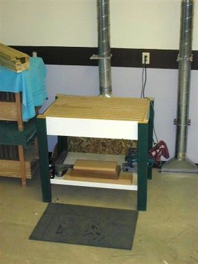 Custom Made Woodworking Downdraft Sanding Table