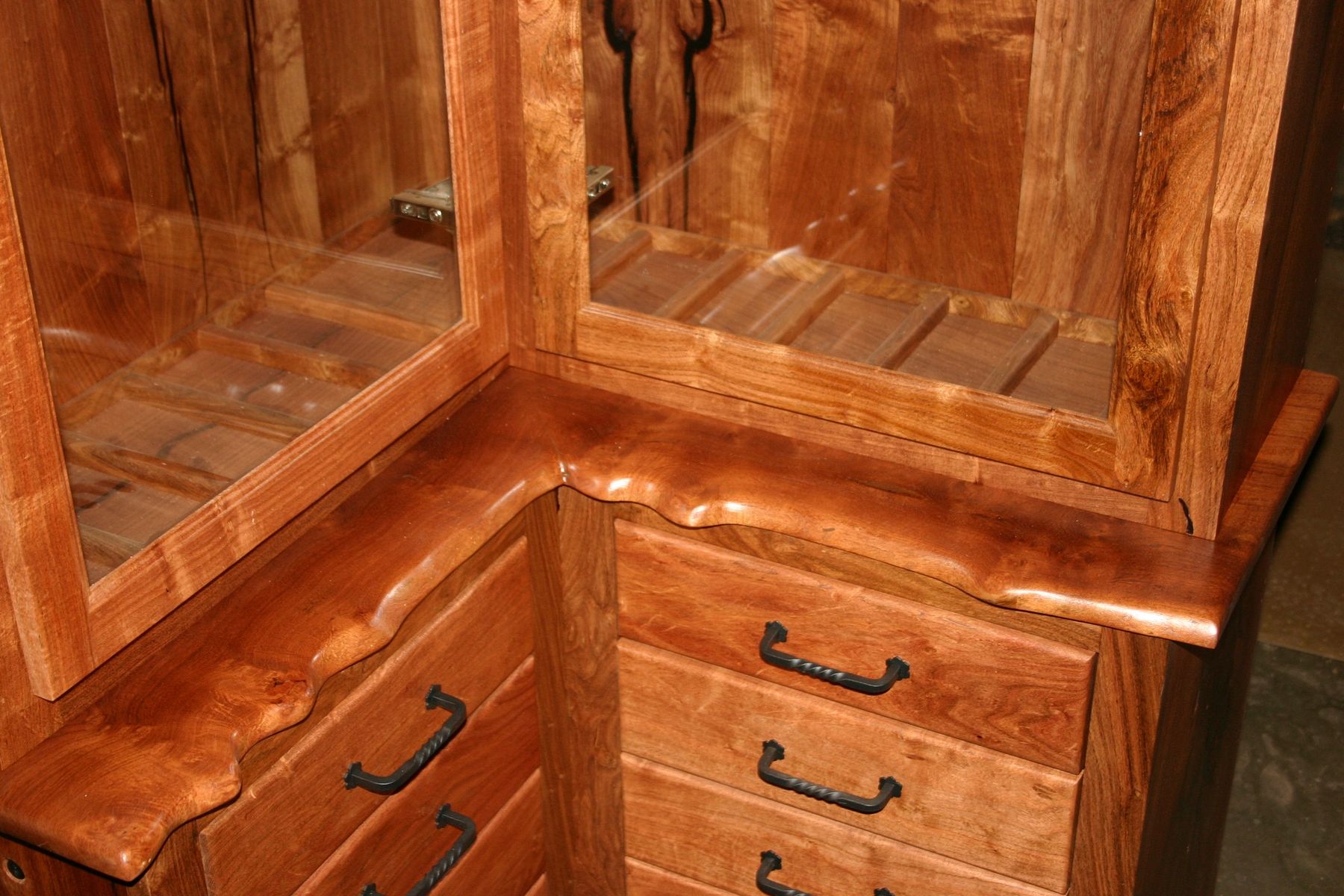 Handmade Mesquite Gun by Unique Mesquite Custom Woodworks