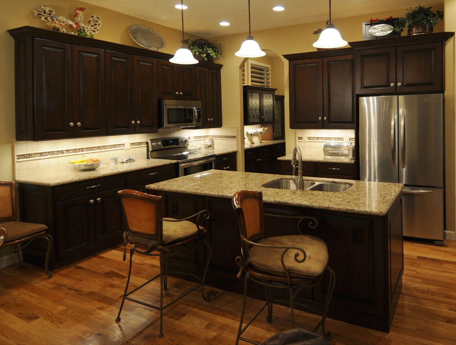 Hand Made Custom Kitchen Remodel by Terry's Fine Woodworking