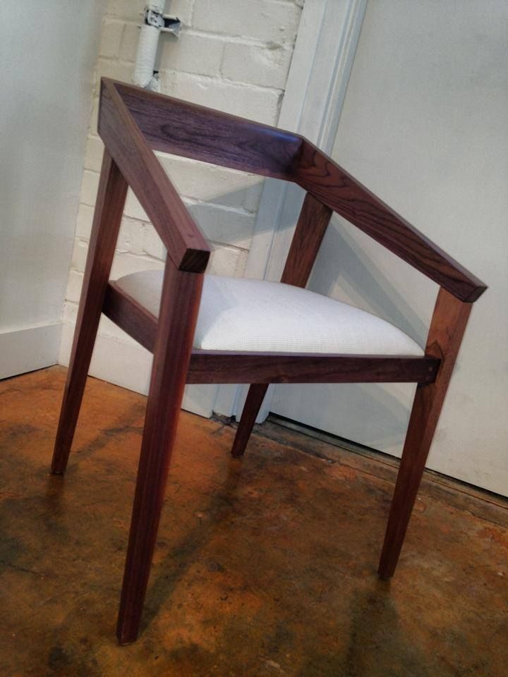 Modern angular dining chairs