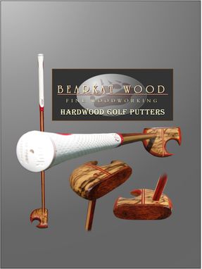 Custom Made Eclipse Hardwood Golf Putter