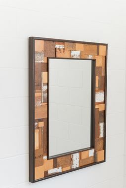 Custom Made Barnwood Mirror
