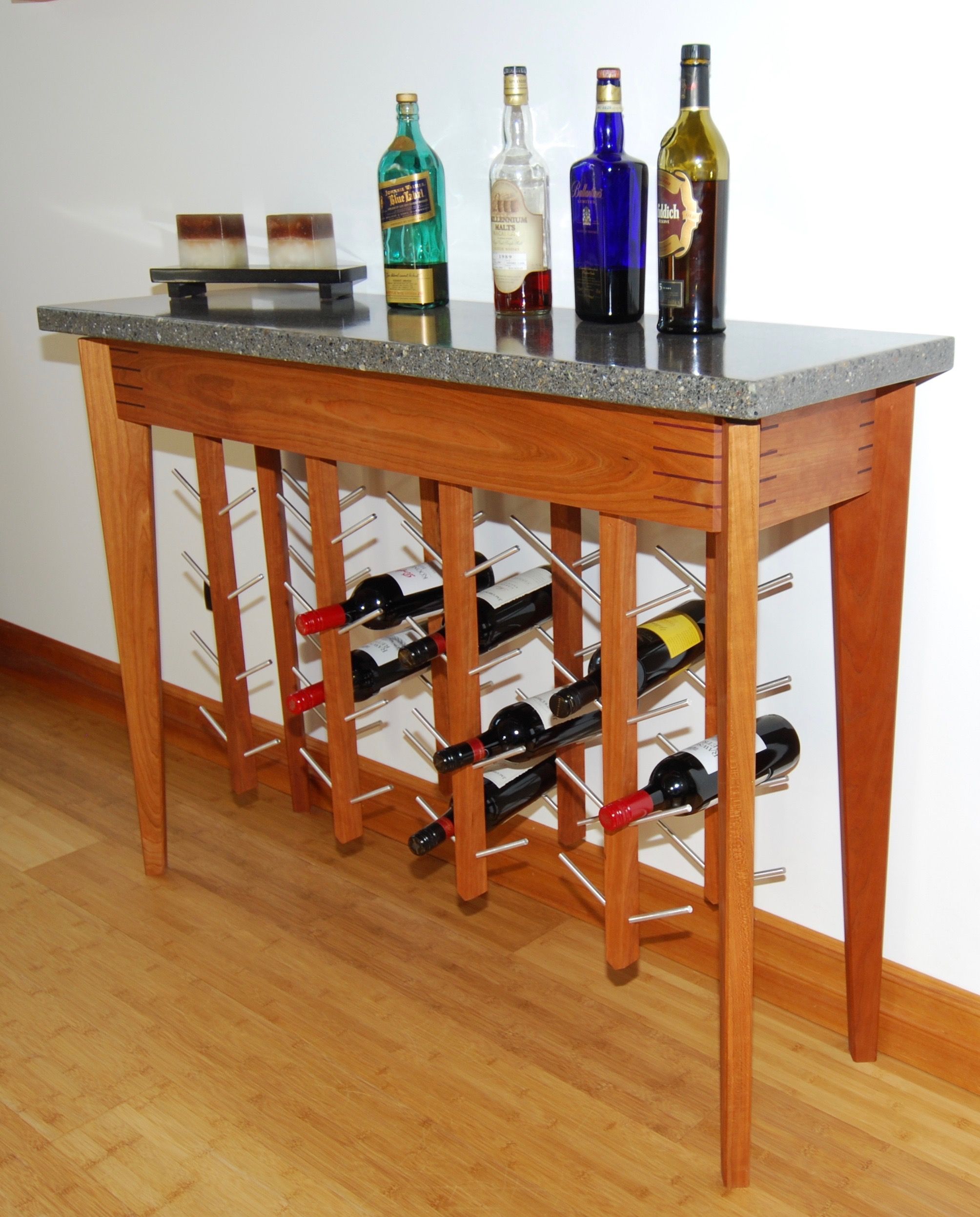 Buy a Custom Made Wine Rack, made to order from Highlands Furniture