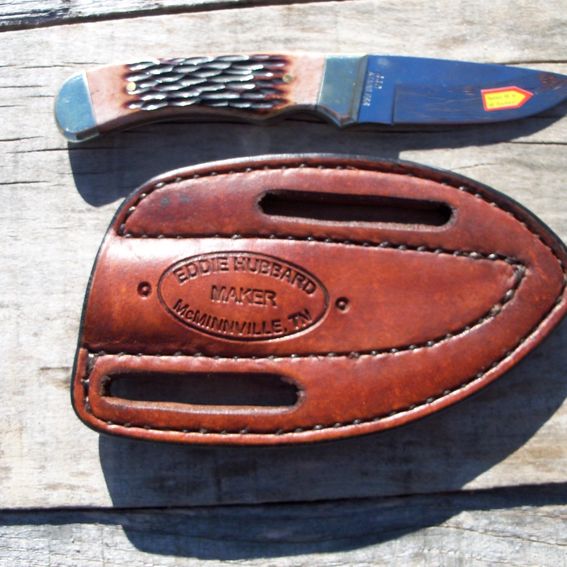 Custom Handmade Leather Knife Sheaths by Hubbard Leather