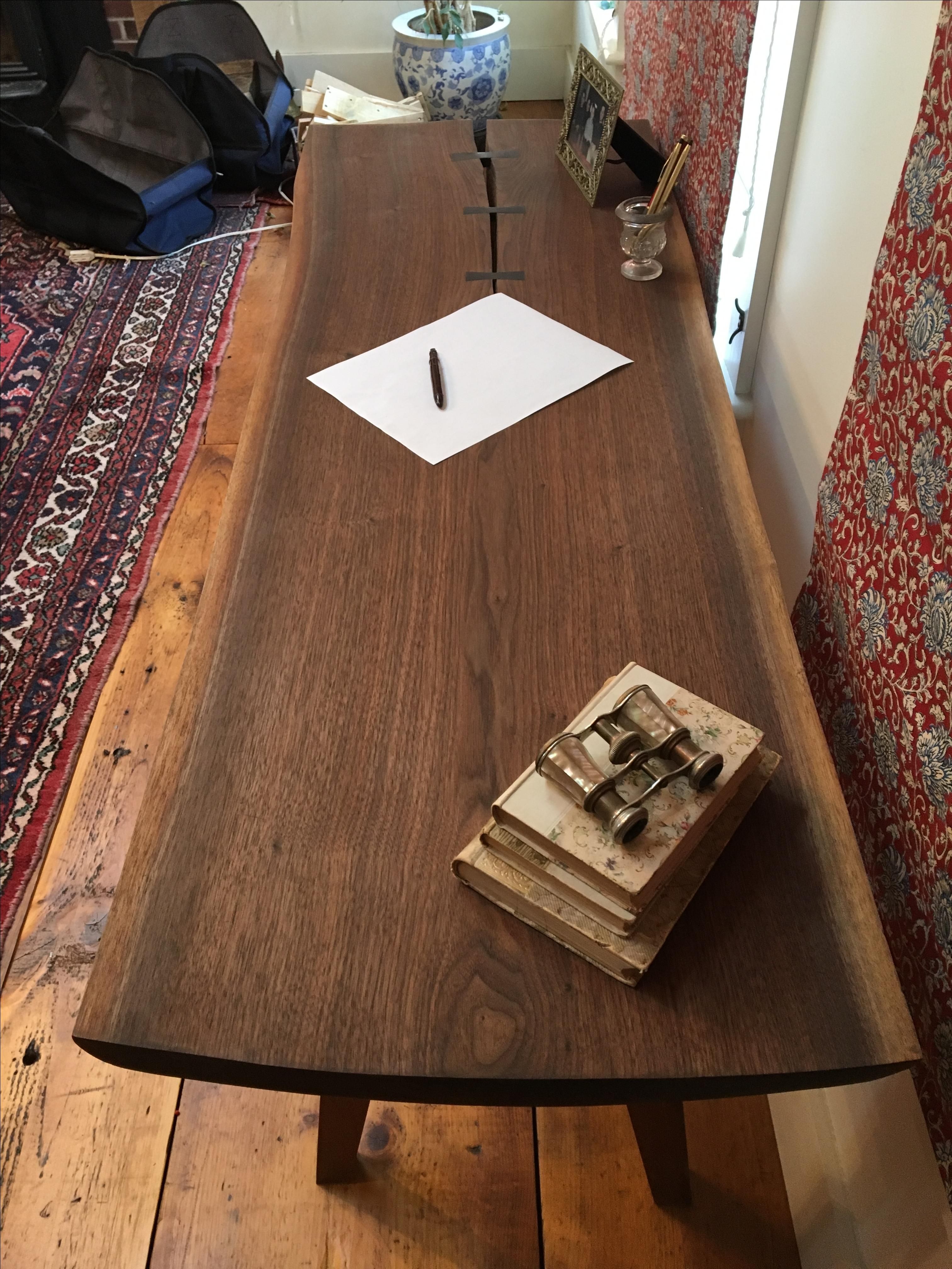 Custom Live Edge Writing Desk By Fletcher House Furniture CustomMade