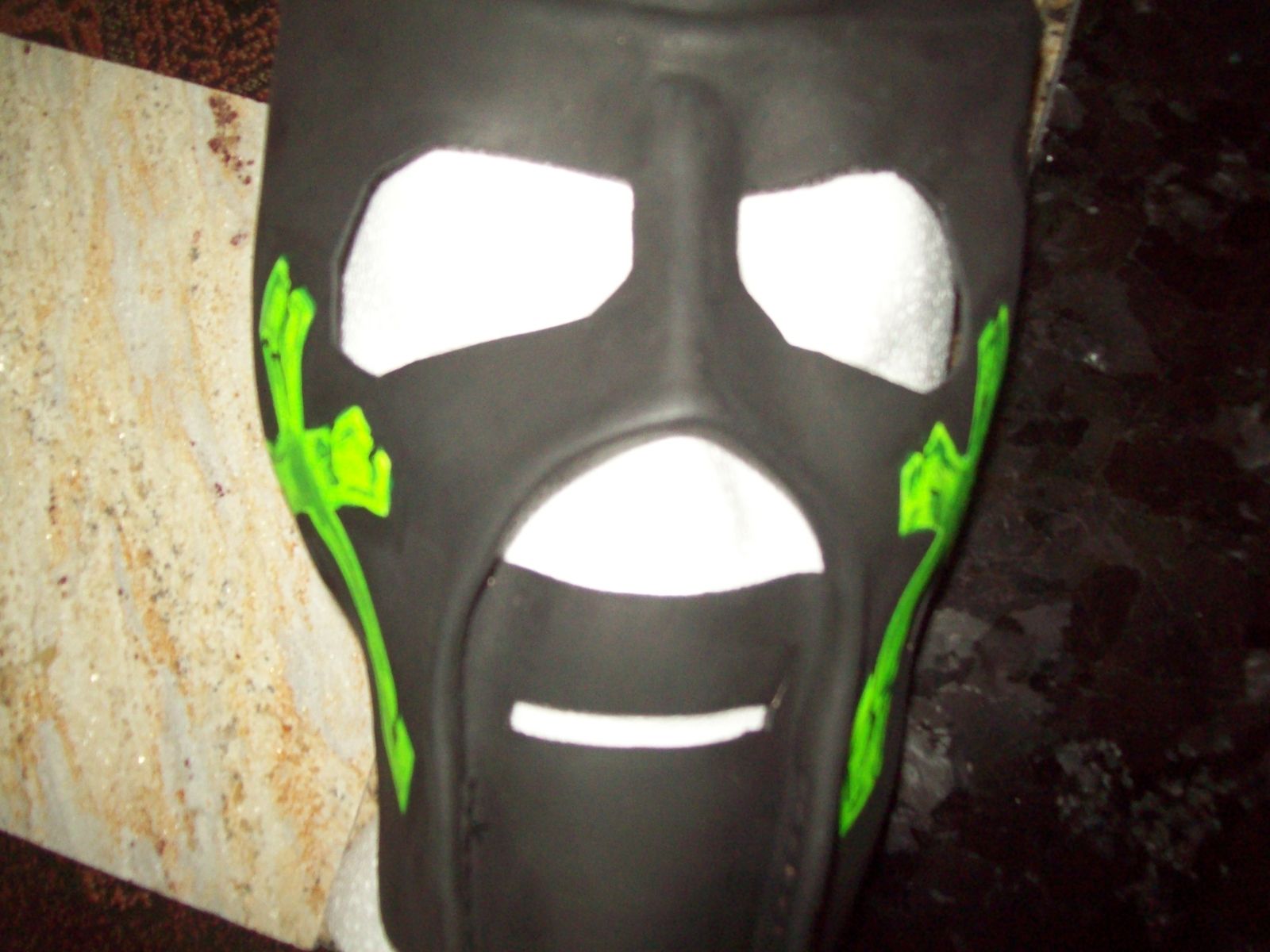 Hand Crafted Mask For Pro Wrestling Kinda Like The One Kane Used In Wwe