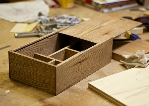Custom Made Wooden Slide Top Box