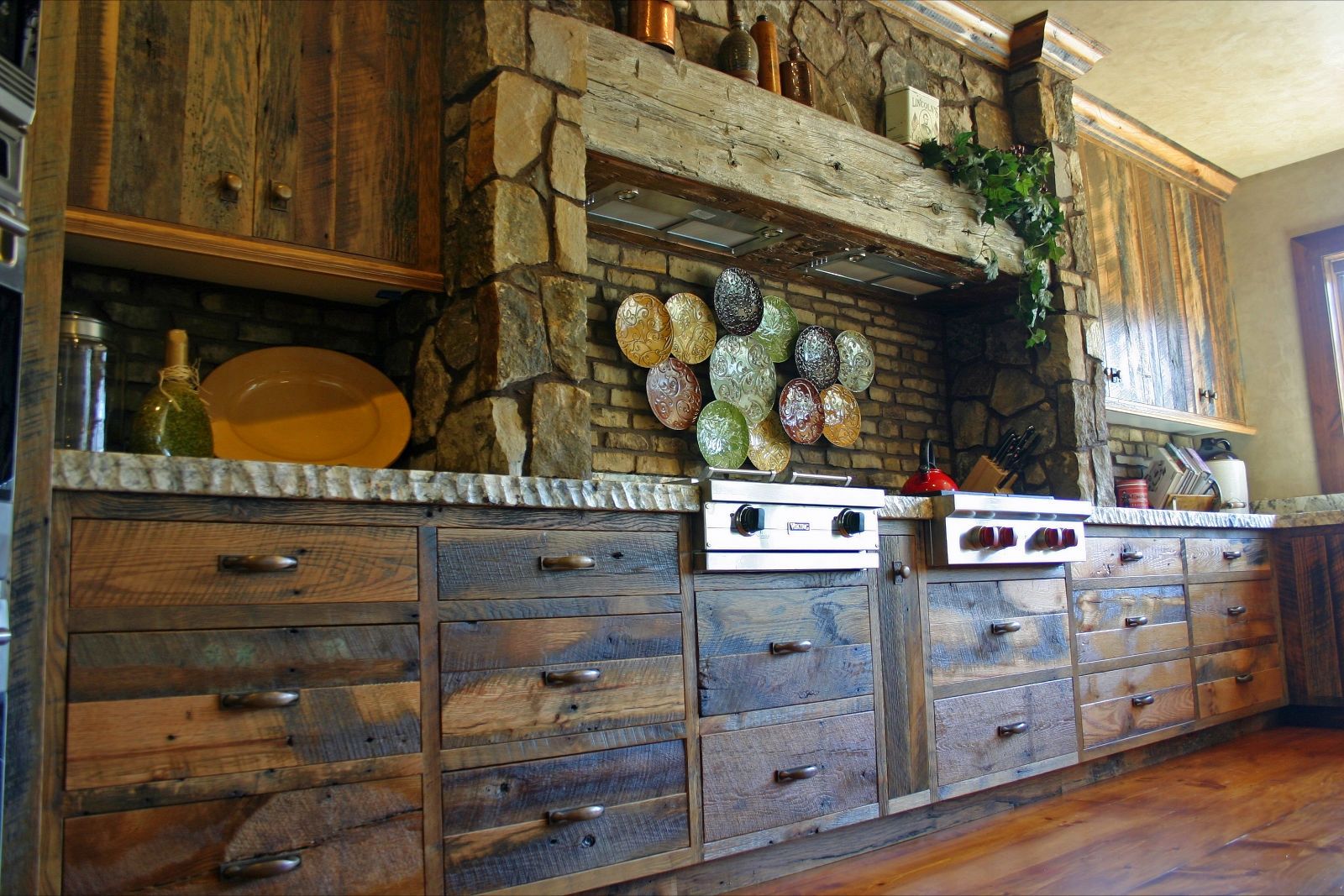 Hand Made Reclaimed Oak Cabinetry By Riverwoods Mill Custommade Com