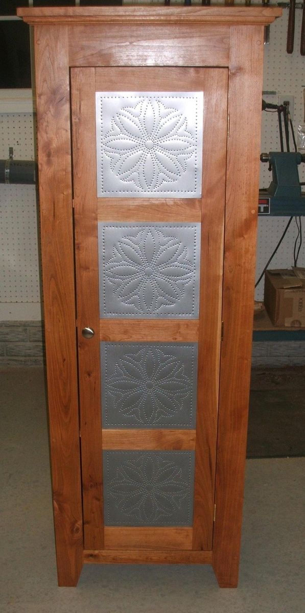 Handmade Punched Tin Pie Safe by JDM WoodWorks, LLC ...