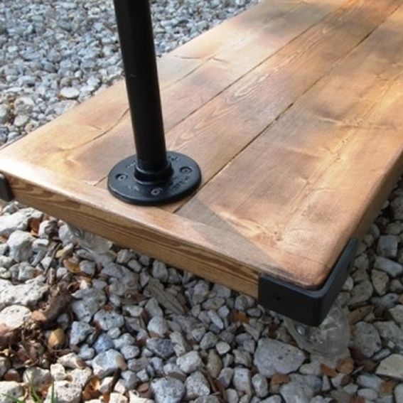 Hand Crafted Clothing Rack, Garment Rack, East Village Nyc Style by