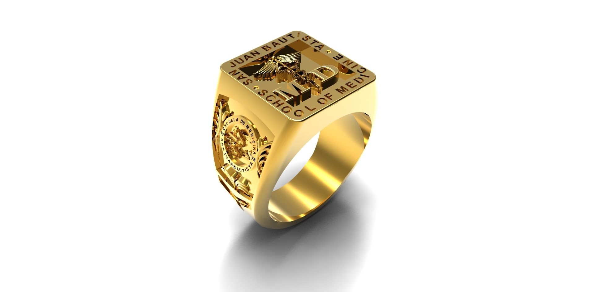 Handmade Men&#39;s Custom Signet Ring by Jewelryking Design Lab | 0