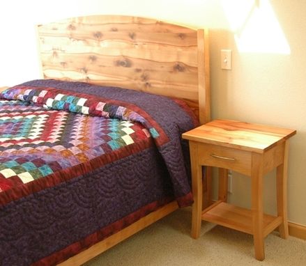 Custom Made Madrone Bed