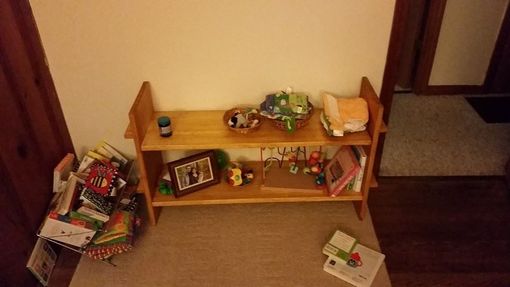 Custom Made Montessori Low Shelves