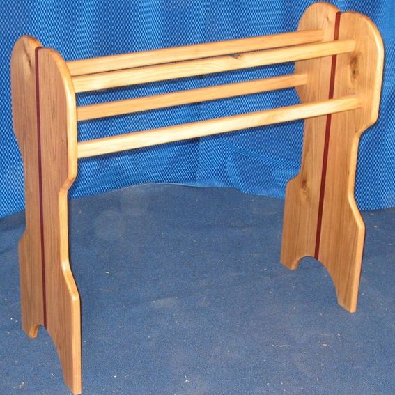 Custom Handcrafted Quilt Rack by Fbt Sawmill & Custom Wood Furniture