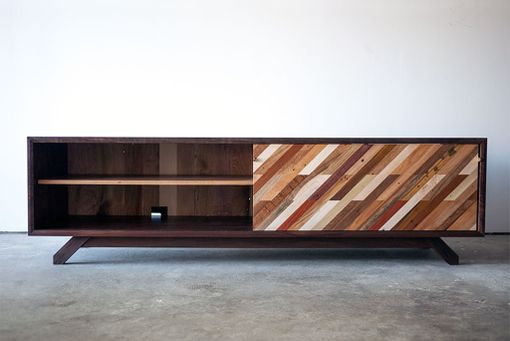 Custom Made Patterned Low Media Console