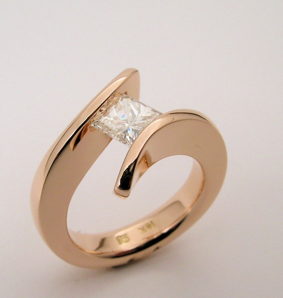 Hand Made Engagement Ring by Lost Art Jewelry