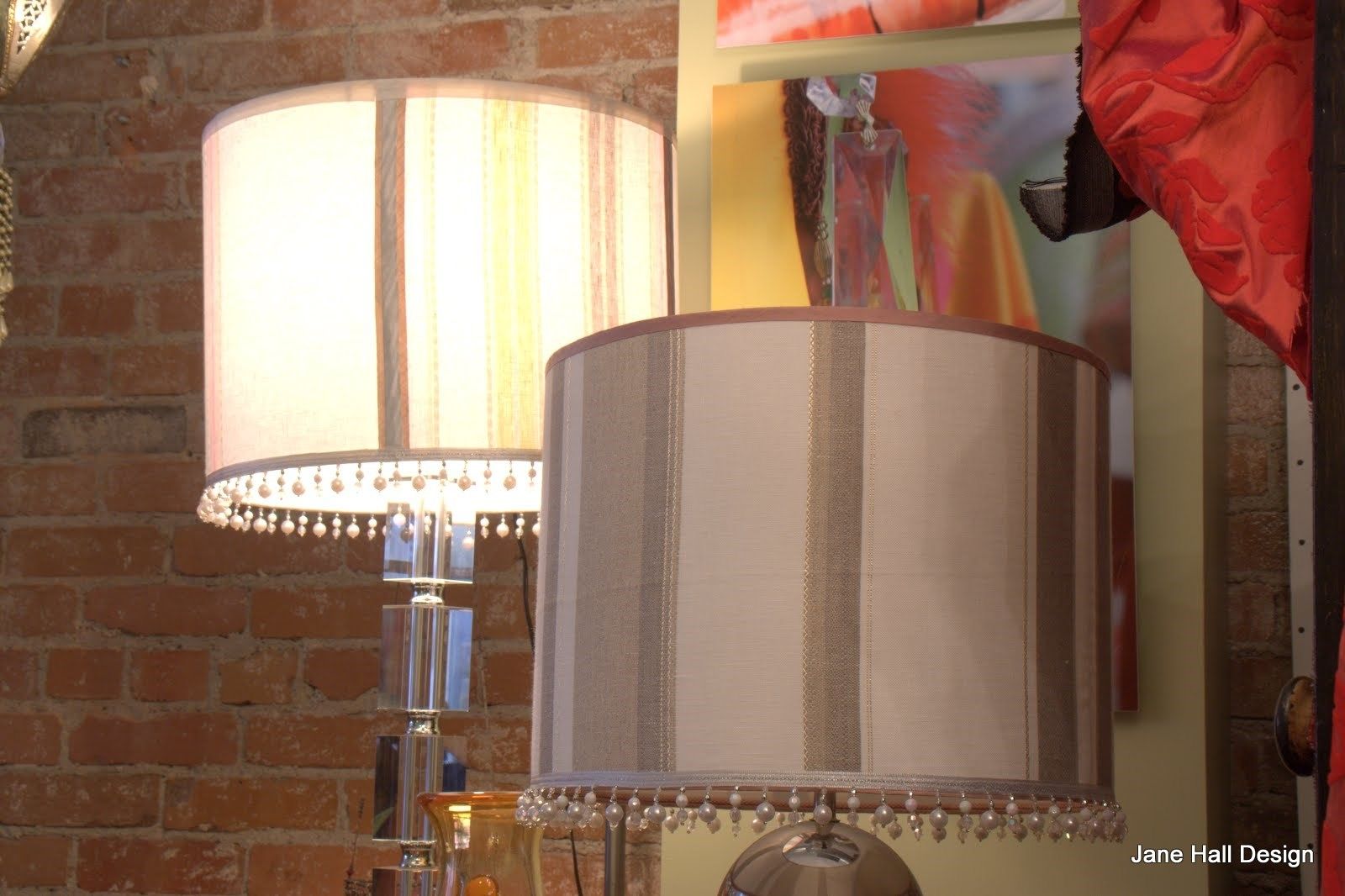 Hand Crafted Custom Made Lampshades Available In Any Colour In Any