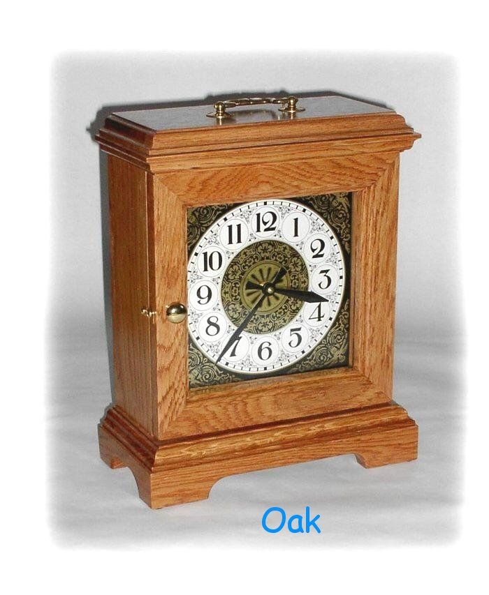 Handmade Mantle Clocks by Apple Valley Woodworks