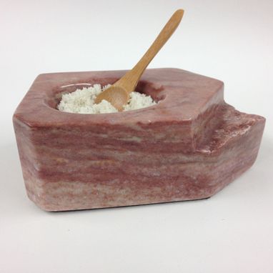 Custom Made Salt Cellars Carved Out Of Stone
