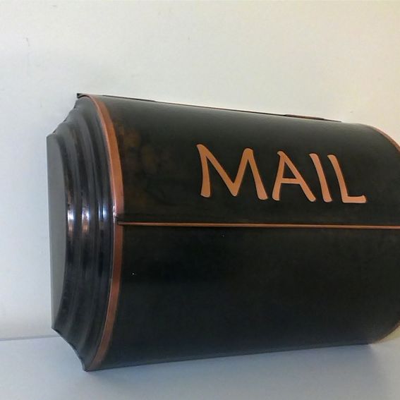 Custom Made Copper Mailbox by Copperdesign