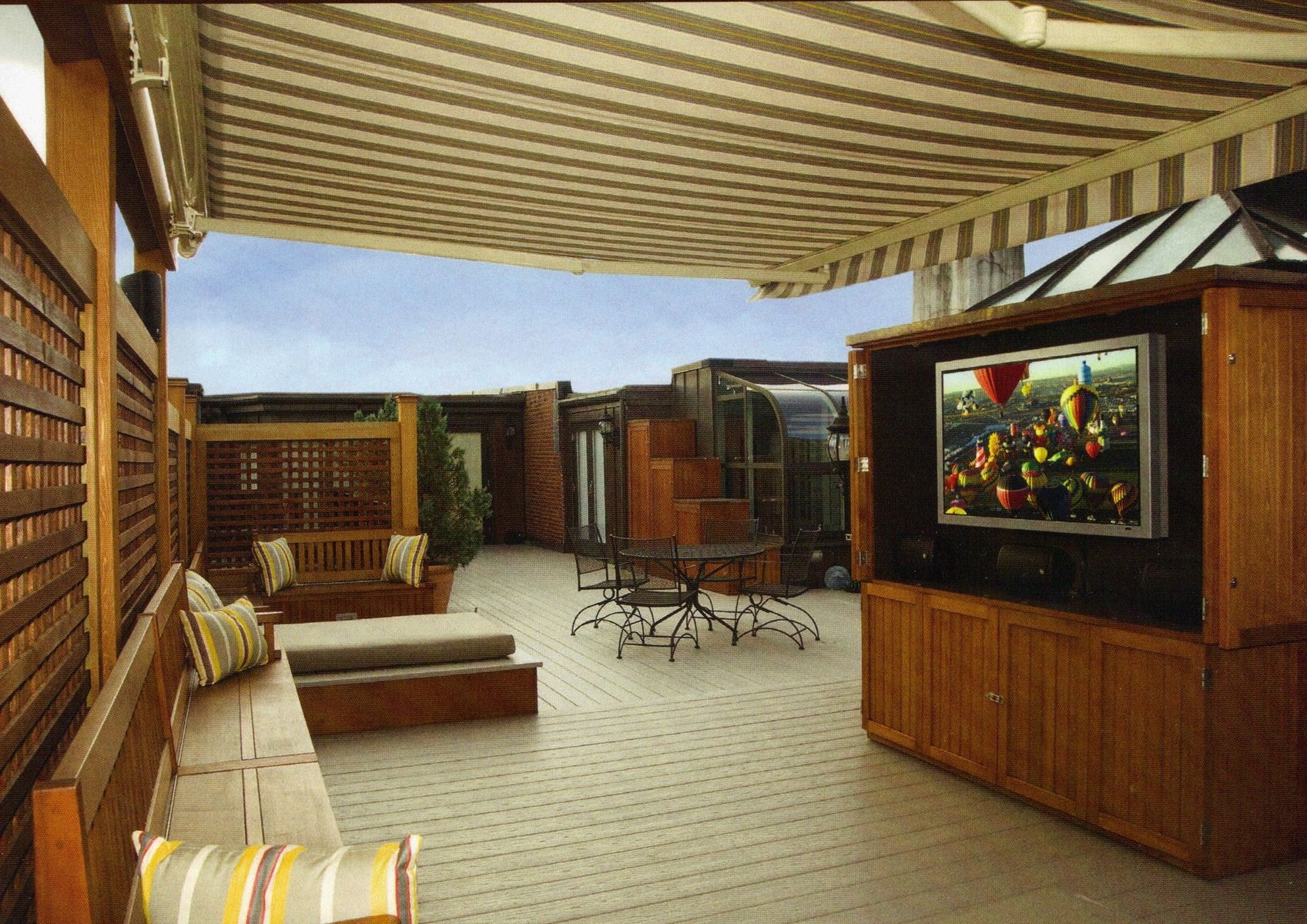 Hand Made Boston's Best Roof Deck by Woodbourne Builders