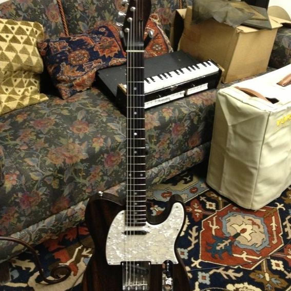 Hand Made Indian Rosewood Telecaster Body And Neck by ZMax Guitars