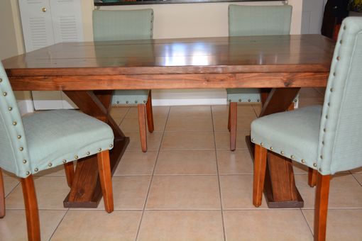Custom Made Farm Style Dining Room Table Solid Wood