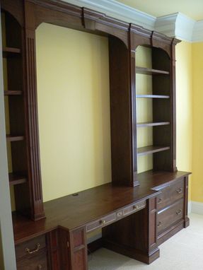 Custom Made Home Office Wall Unit