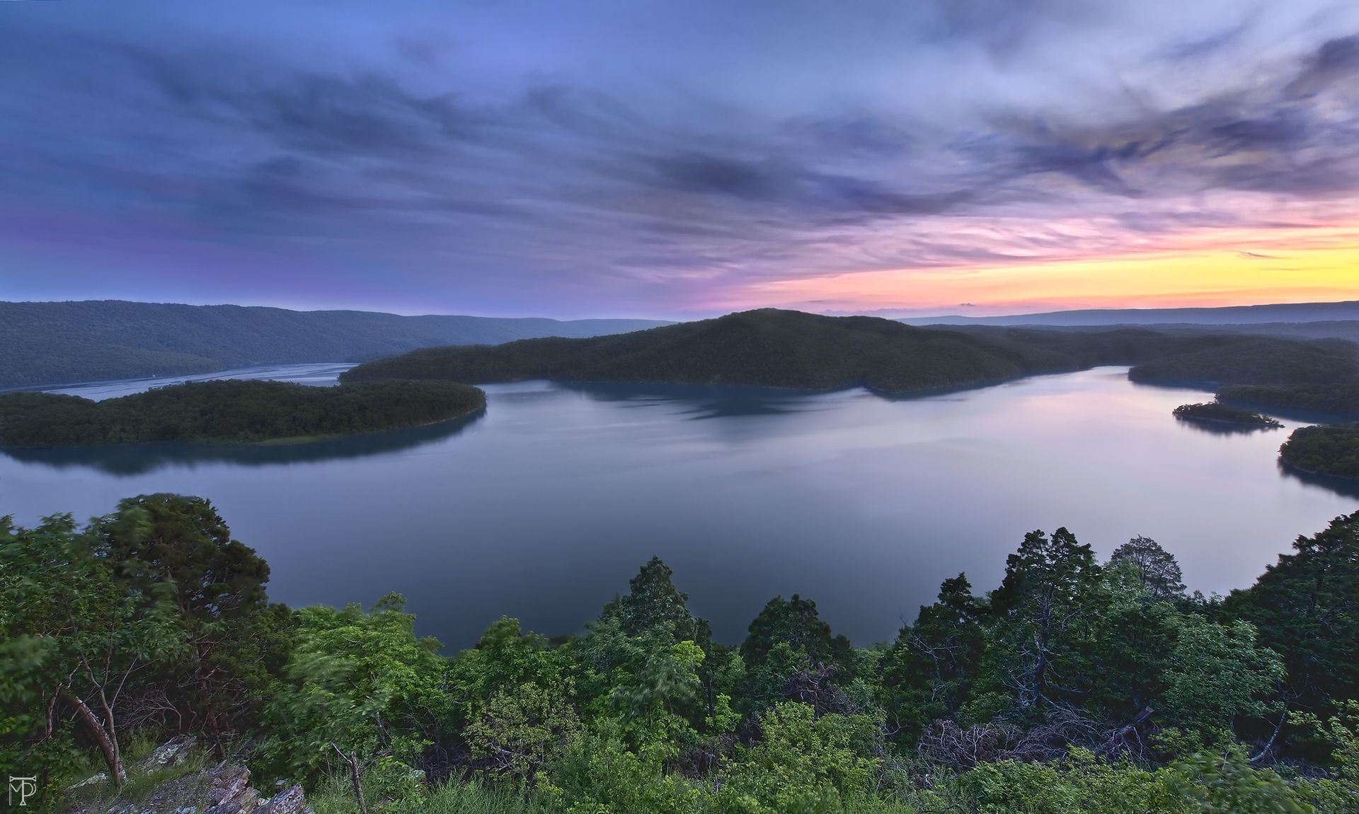 Sunset At Raystown Lake