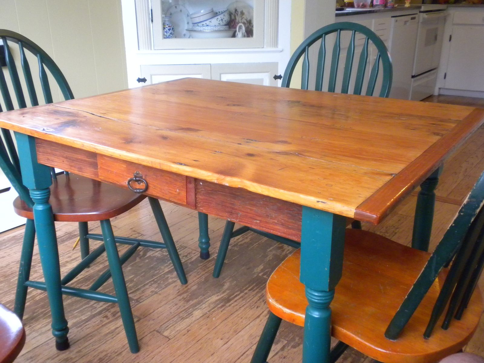 unique ideas for refurbishing kitchen farm table