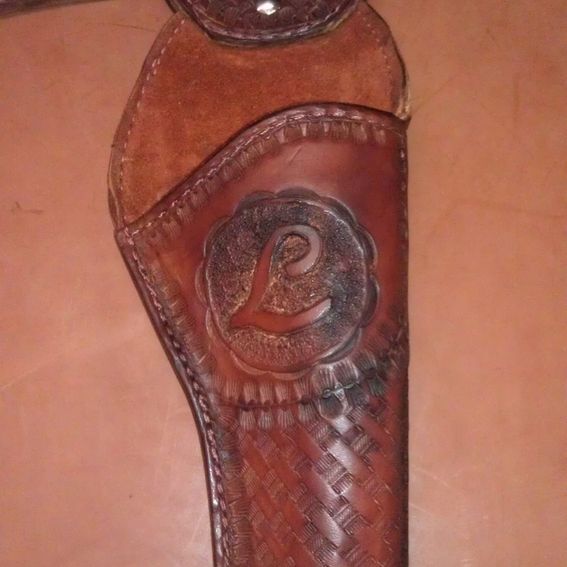 Custom Made Ricks Walking Dead Holster Set by Manta Leather