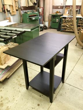 Custom Made High Top Drop Leaf Table