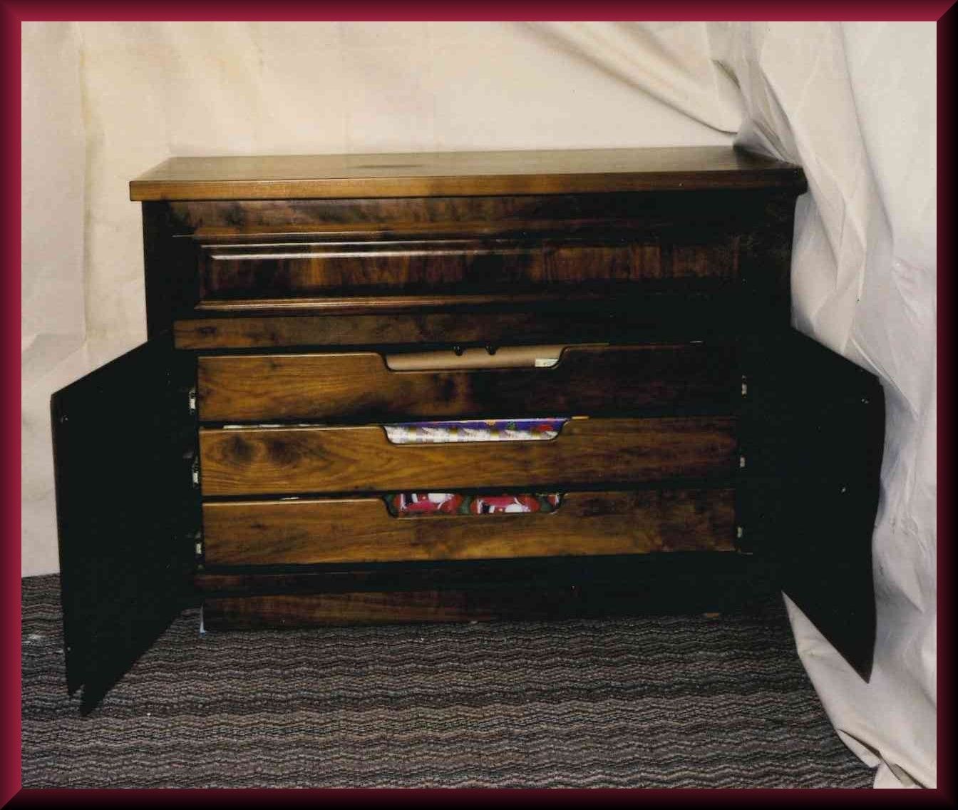 Custom Made Wrapping Table by Neely Custom Woodworking