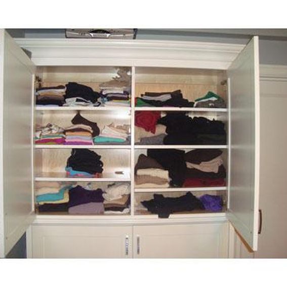 Hand Crafted Shoe/Clothing Armoire by Teg Enterprise Inc.
