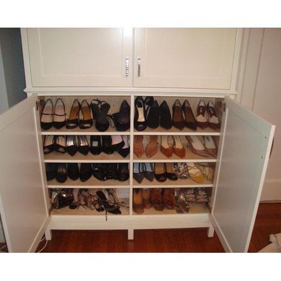 Hand Crafted Shoe/Clothing Armoire by Teg Enterprise Inc.