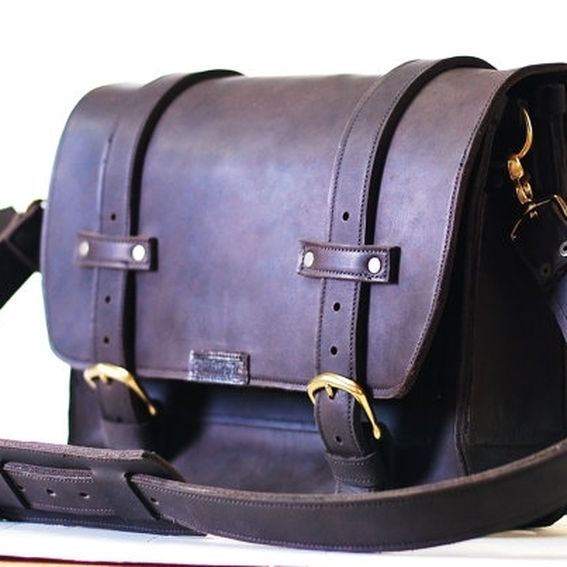 Custom Made Leather Computer Bag For Men Genuine Leather Bag A