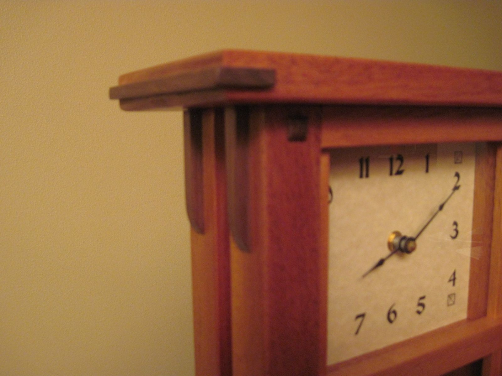 Handmade Small Pendulum Clock by Accurate Woodcraft