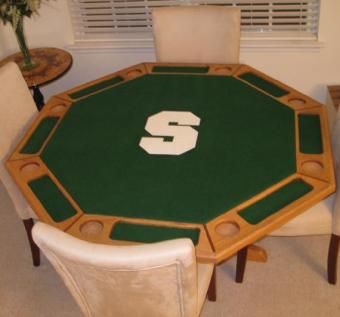 Custom Made Theme-Style 8 Player Poker Table
