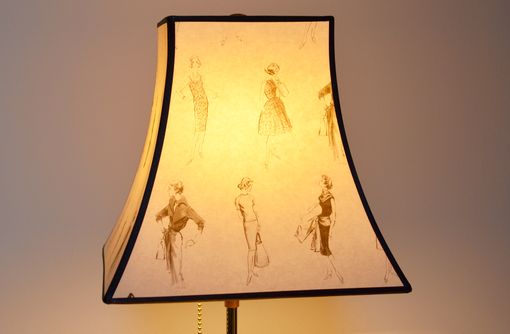 Custom Made Coco Silhouette Small Lampshade
