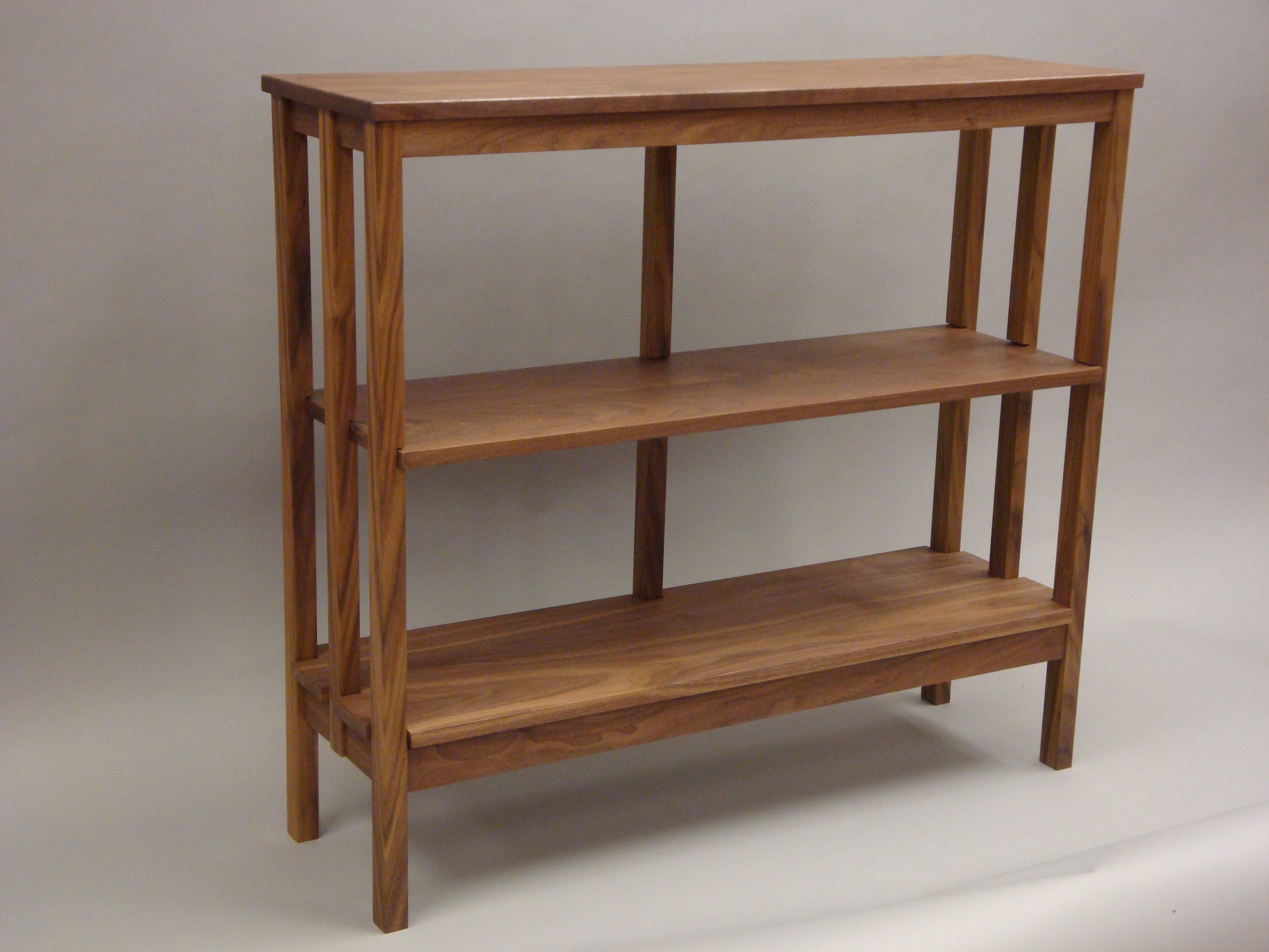 Hand Made Walnut Bookcase by Sugarcreek Woodworks & Design