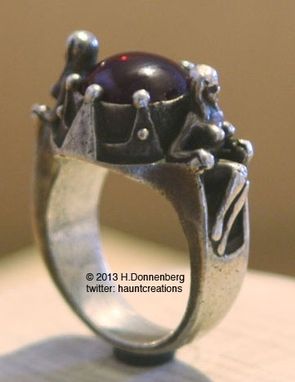 Custom Made Custom Sterling Silver Ring