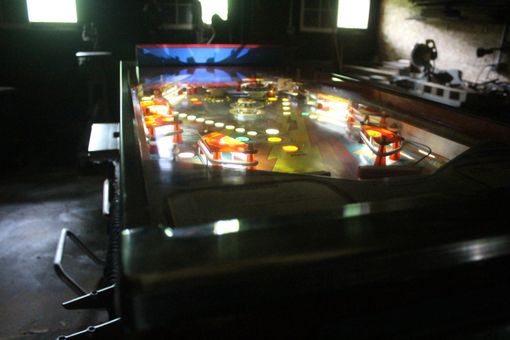 Custom Made Pinball Machine Converted Into Home Office Desk