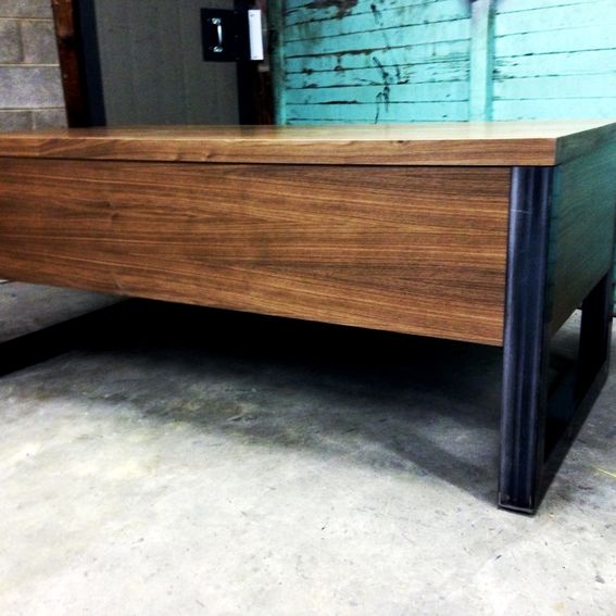 Hand Made Office Desk by Knack Fab