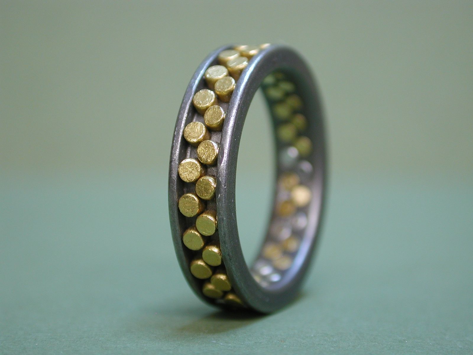hand made titanium wedding rings