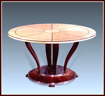 Custom Made Leah's Art Deco Dining Table