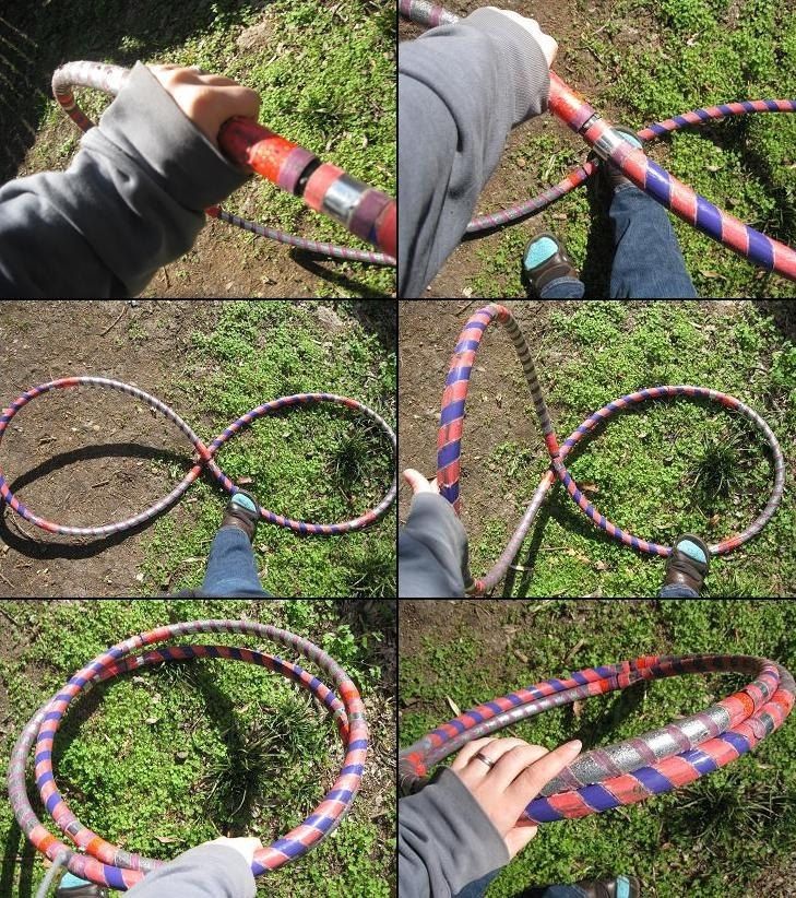 Handmade Custom Hula Hoop, Double Grip Wrap Low Cost, Weighted, Collapsible, Travel by Jess