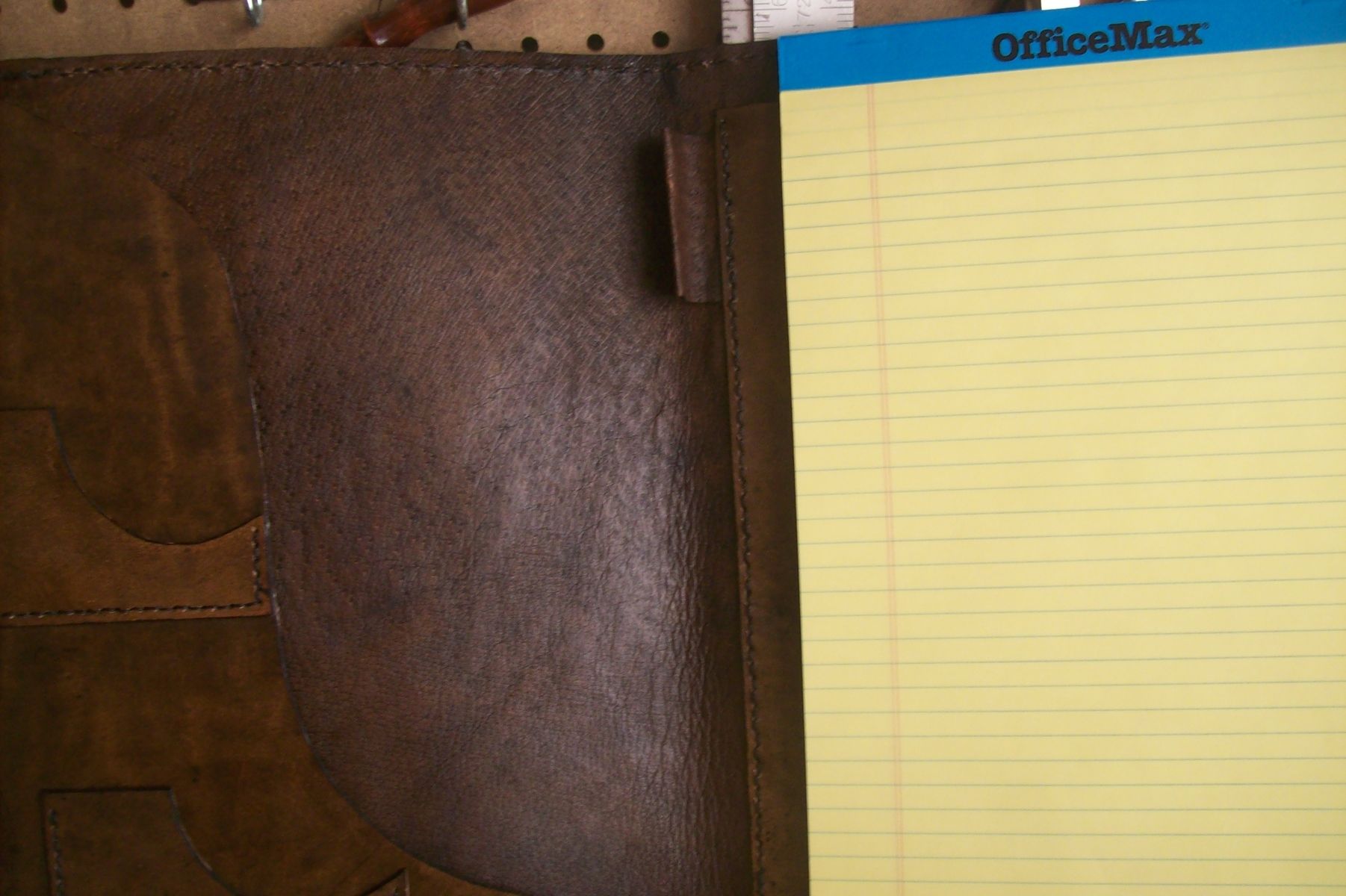 Buy a Handmade Custom Leather Portfolio Legal Size With Personalization