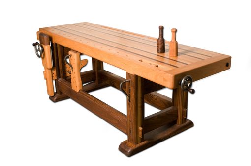 Custom Made Woodworking Bench