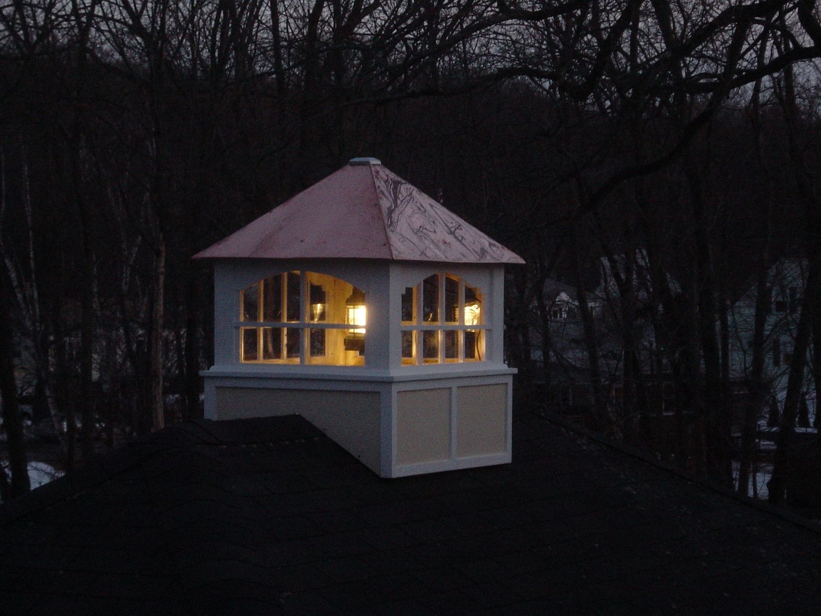 Custom Copper Cupola With Lantern by DMansell Creative Rustic Design