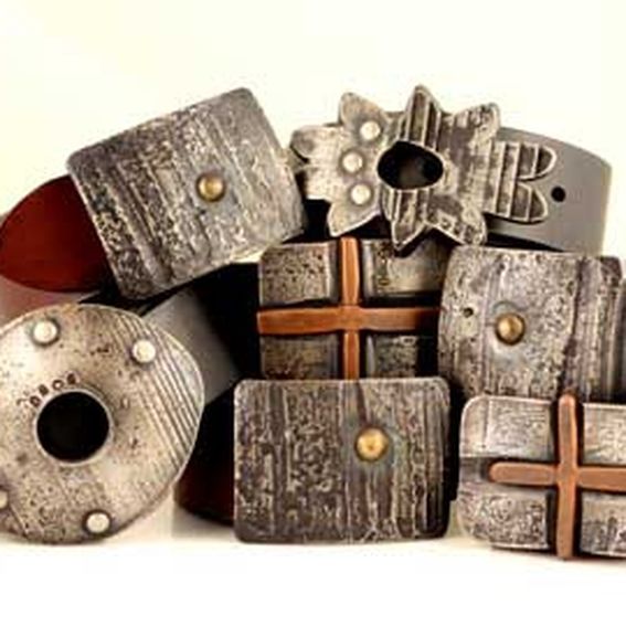 Custom Belt Buckles, Limited Edition by David Browne Metal